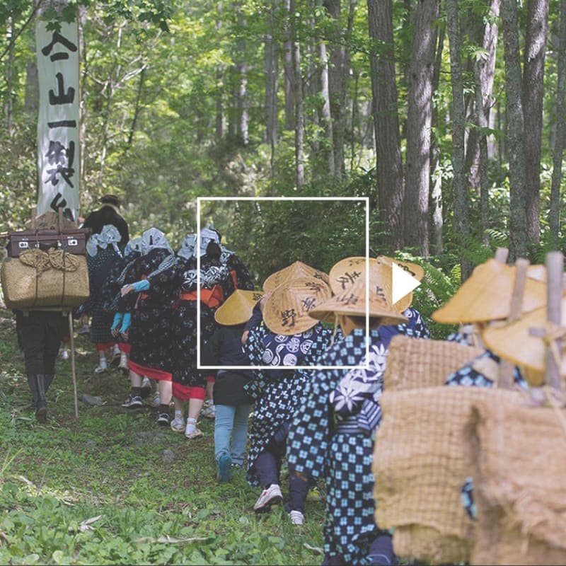 野麦峠まつりの様子