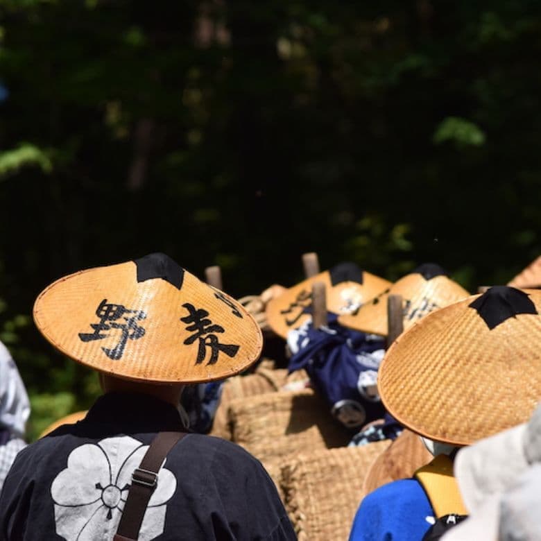 野麦峠まつりの様子