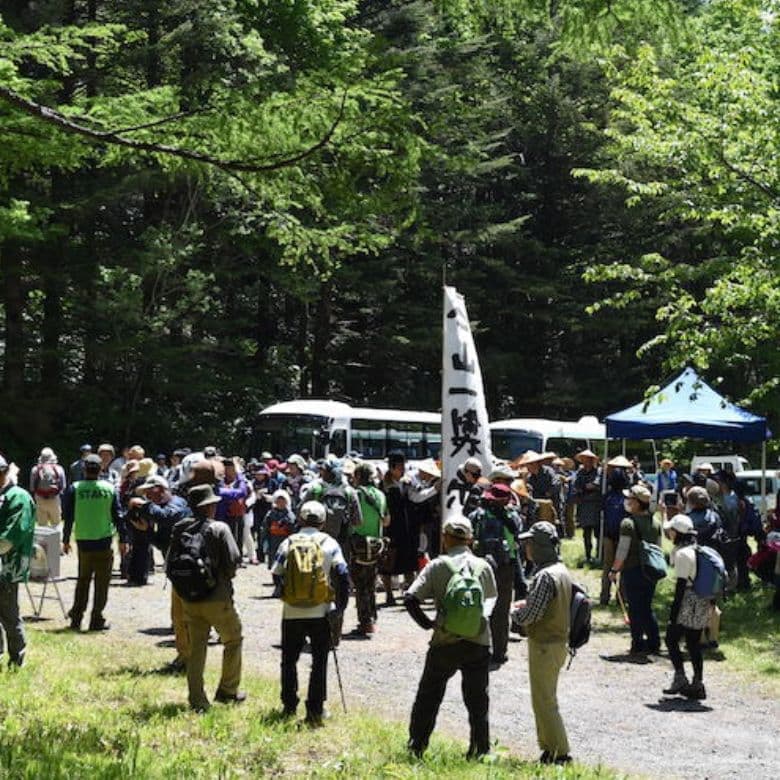 野麦峠まつりの様子