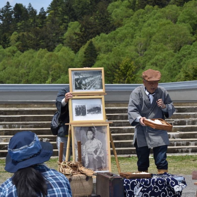 野麦峠まつりの様子