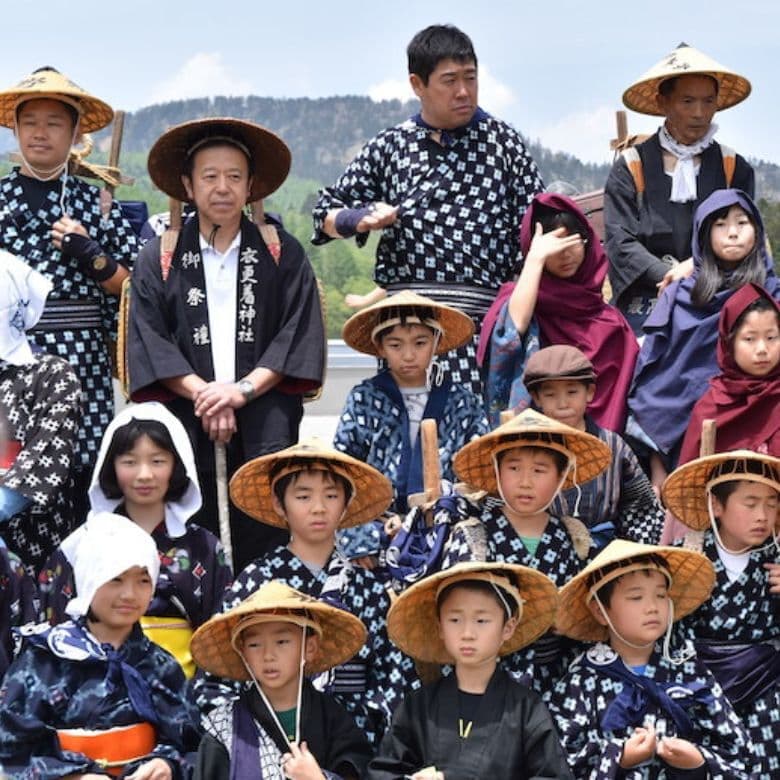 野麦峠まつりの様子